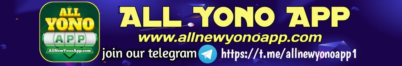 All New Yono App Banner